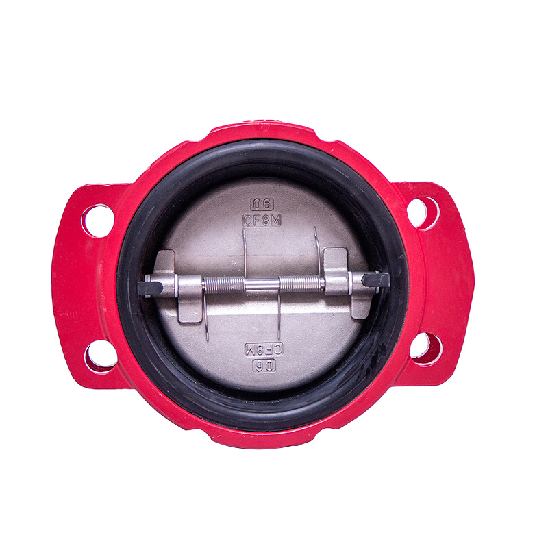 Rubber Coated Dual Plate Check Valve